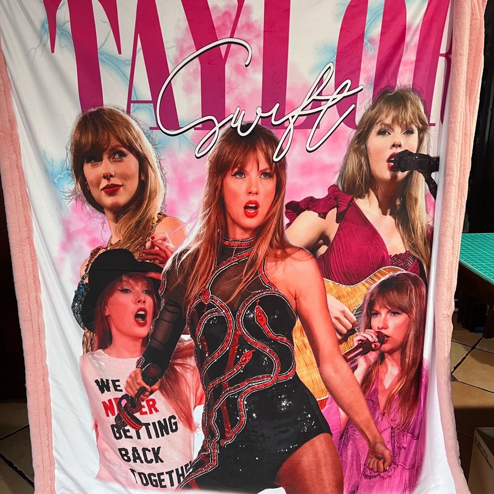 Custom “You Pick” Luxury Shannon or EZ Luxe MINKY Fabric 4 Throw Blanket 60x72”